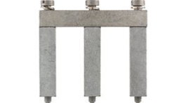 1063600000, Jumper Bar, Screw-in, 3 Pole, 232A, Weidmuller