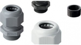 50.616PA/SW, Cable Gland, M16 x 1.5, Polyamide 6, Black, JACOB
