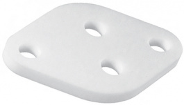 AOS 3, Прокладка теплопроводящая: керамическая; TO3; L:26,3мм; W:40мм, Fischer Elektronik