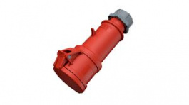 16A, CEE Socket 5P 6mm² 32A IP44 400V Red, Mennekes