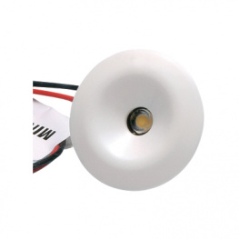 45 SPOT MINI 3000K VIT, LED flush mounted fixture warm white, Hide a Lite
