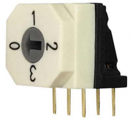 RND 210-00127, PCB coding switch BCD 3+3, RND Components