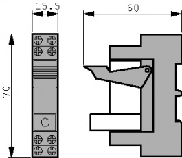 RM21/21 24 VAC, Coupling component, Metz Connect