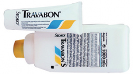 TRAVABON 1000 ML, Skin protection cream, Soft bottle for dispenser 1000 ml, Stockhausen