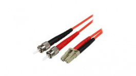 50FIBLCST1, Fibre Optic Cable Assembly 50/125 um OM2 Duplex LC - ST 1m, StarTech.com