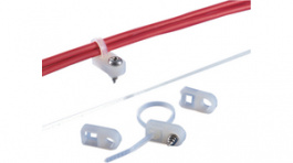 FH50 PA66 NA 500 [500 шт], Screw fixing mount 22.2 mm x 11.3 mm Natural, HellermannTyton