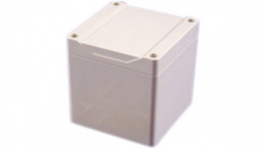 1555EEGY, Корпус: универсальный; Х:90мм; Y:90мм; Z:90мм; 1555; ABS; серый, Hammond