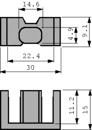 B66423-G-X187, EFD 30 core N87, TDK-Epcos