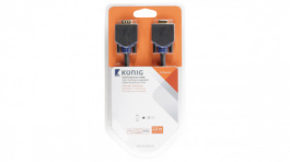 KNC59100E20, Monitor cable 2 m Anthracite, KONIG