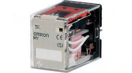 MY4 24VAC (S), Реле: электромагнитное; 4PDT; Uобмотки:24ВAC; 5A/220ВAC; 5A/24ВDC, Omron