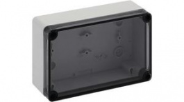 11101401, Plastic Enclosure Without Knockouts, 180 x 110 x 63 mm, Polystyrene, IP66, Grey, Spelsberg