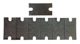 TGH-TP1, Thermal Pad, Rectangular, Graphite, 37.5x20x0.2mm, Ohmite