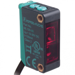 ML100-55/95/103, Reflexion Light Sensor, Reflection Light Barrier with Pole F, PEPPERL+FUCHS