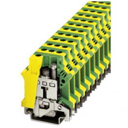 0443023, Ground terminal block green-yellow 4...16 mm2, Phoenix Contact
