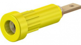 23.1011-24, Press-in Socket 2mm Yellow 10A 60V Gold-Plated, Staubli (former Multi-Contact )