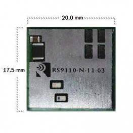 RS9110-N-11-03, Модуль WLAN 802.11n/a/g/b, Redpine Signals