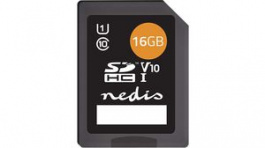 MSDC16100BK, SDHC Memory Card 16GB Black, Nedis (HQ)