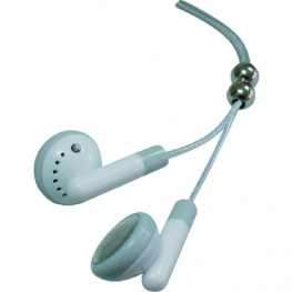 MX-SMP-03, Mini earphones, stereo, white, Maxxtro