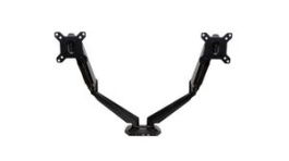 ARMSLIMDUO, Desk Mount Dual Monitor Arm with USB & Audio, 75x75/100x100, 8kg, StarTech.com
