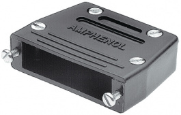 17-1371, D-Sub plastic hood 15P, Amphenol