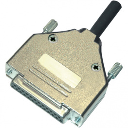 DTPK-M-09-K, Корпус: для разъемов D-Sub; D-Sub HD 15pin, D-sub 9pin; прямой, Encitech Connectors