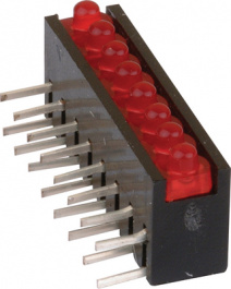 RTZ2081R, LED-Array red No. of LEDs=8, Mentor