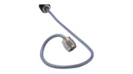 80337969, RF Cable Assembly, SMA Male - SMA Male, 152.4mm, Blue/Transparent, Huber+Suhner