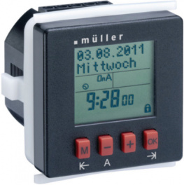 SC 24.10 PRO, Time Switch 230 VAC, Week, 1 Change-Over (CO), Muller