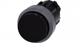3SU1030-0BB10-0AA0, SIRIUS ACT Push-Button front element Metal, matte, black, Siemens