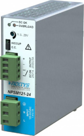 NPSM121-24, Premium Power Supply 1Ph, 120W\In: 120-240Vac, Out: 24Vdc/5A, NEXTYS