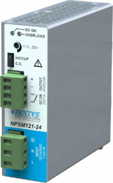 NPSM121-24, Premium Power Supply 1Ph, 120W\\In: 120-240Vac, Out: 24Vdc/5A, NEXTYS