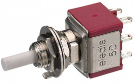 5D21-F3STSE, Push-button Switch on-on 2P, Eledis