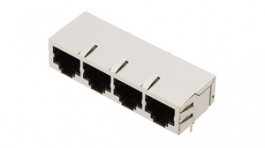 RJJS-88-442-E9H-002, Multiport Modular Jack 4-Port 8/8, Encitech Connectors