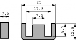 B66317-G100-X127, E 25/7 core N27, TDK-Epcos