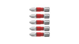 42149, Насадка; Pozidriv; PZ1; 29мм; Монтаж: 1/4" (C6,3мм); 5шт; Серия: TY, Wiha