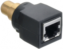 21033711420, Adapter M12 to RJ45 IP65/67, Harting