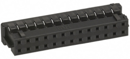 DF11-26DS-2C, Разъем: провод-плата; DF11; вилка; "мама"; прямой; без контактов, Hirose