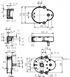 UGM20CNN, Step-Down Gear, 200, SAIA-BURGESS
