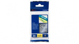 TZE-PR955, P-touch Tape, Film, 24mm x 8m, Silver, Brother