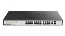 DGS-1100-26MP, PoE Switch, Managed, 1Gbps, 375W, RJ45 Ports 26, PoE Ports 24, D-Link