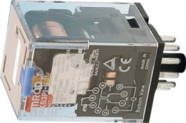 MKS3PI-5 AC24, Реле: электромагнитное; 3PDT; Uобмотки:24ВAC; 10A/250ВAC; 10А, Omron