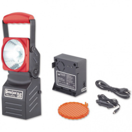 SL 6 LED SET, Rechargeable workplace torch IP 54, Acculux