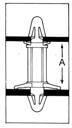 CS-0813 [100 шт], Spacer 12.7 mm PU=100 ST, Kai Suh Suh (KSS)