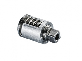 2571000, Insert for lock; cast zinc; Kind of insert bolt: cylindrical, Rittal