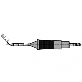 RT 2MS, T0054461799 Soldering Tip Point tip 0.8 mm, Weller