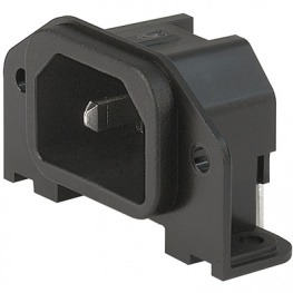 GSP1.8101.121, Flush-type device plug C14 Screw mounting, Schurter