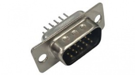 RND 205-01013, Plug D-Sub Connector, DE-15, PCB, RND Connect