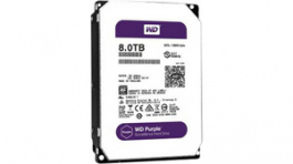 WTH80PUZX, HDD WD Purple, 3.5", SATA 6 Gb/s 8 TB, Western Digital