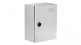 TI-CA2, Metal Enclosure with Lockable Hinged Door 200x400x300mm Steel Grey IP66, Trendnet