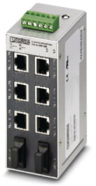2891987, Industrial Ethernet Switch 6x 10/100/1000 RJ45 / 2x SC (sing, Phoenix Contact